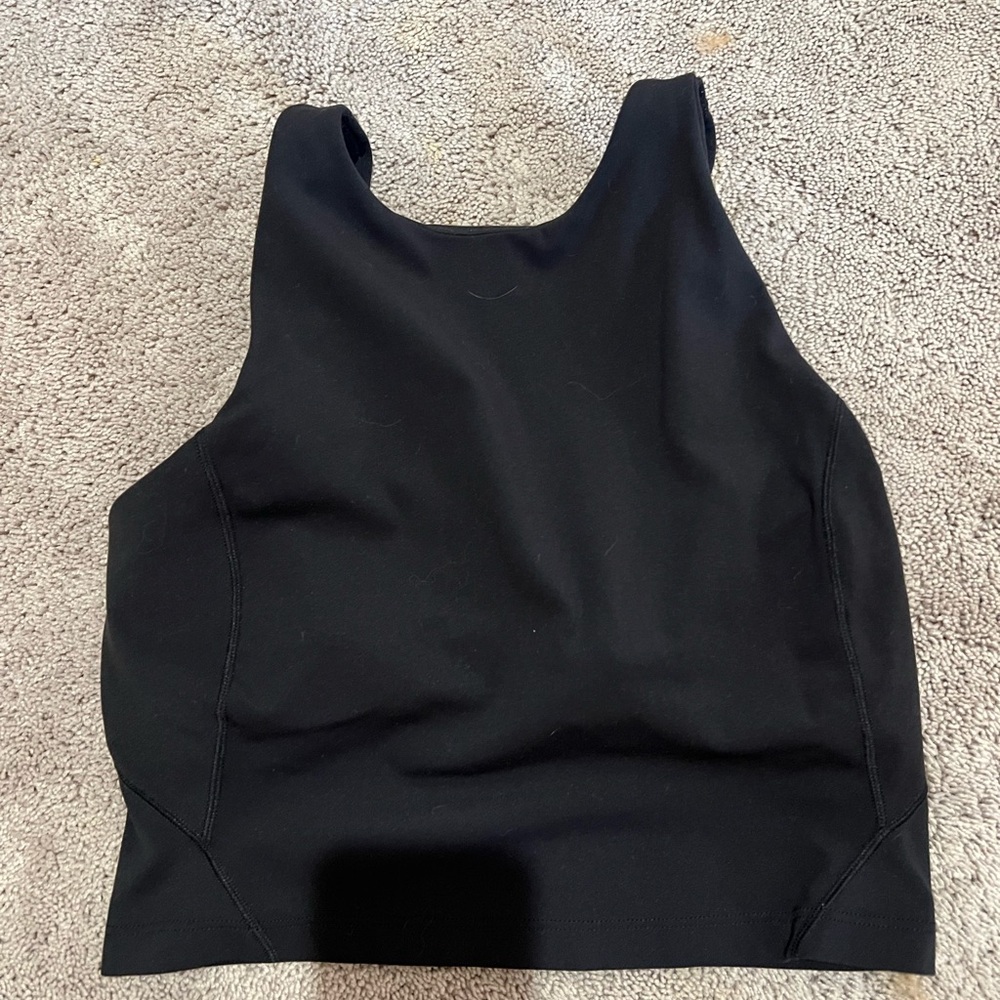 lululemon athletica Black Tank Top